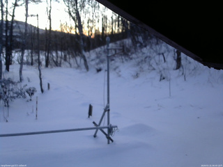 長野県菅平高原 ゆたか山荘 東側(坂下) 2026/01/21 06:45