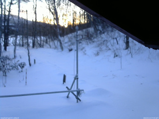 長野県菅平高原 ゆたか山荘 東側(坂下) 2026/01/21 07:00