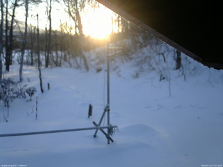 長野県菅平高原 ゆたか山荘 東側(坂下) 2026/01/21 07:15