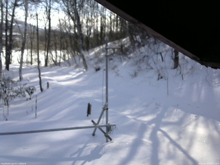 長野県菅平高原 ゆたか山荘 東側(坂下) 2026/01/21 09:15