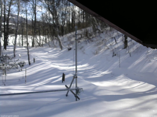 長野県菅平高原 ゆたか山荘 東側(坂下) 2026/01/21 11:15