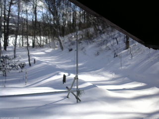 長野県菅平高原 ゆたか山荘 東側(坂下) 2026/01/21 11:45