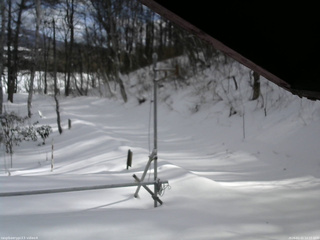 長野県菅平高原 ゆたか山荘 東側(坂下) 2026/01/21 12:15