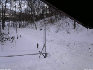 長野県菅平高原 ゆたか山荘 東側(坂下) 2026/01/21 16:00