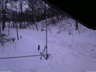 長野県菅平高原 ゆたか山荘 東側(坂下) 2026/01/21 17:15