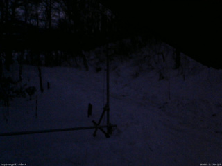 長野県菅平高原 ゆたか山荘 東側(坂下) 2026/01/21 17:30