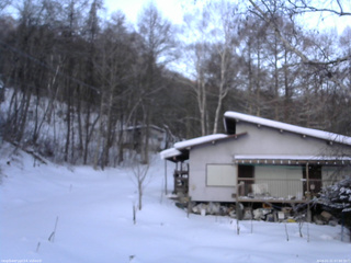 長野県菅平高原 ゆたか山荘 西側(坂上) 2026/01/21 07:00
