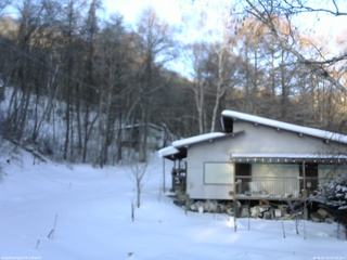 長野県菅平高原 ゆたか山荘 西側(坂上) 2026/01/21 07:30