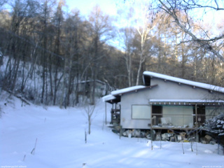 長野県菅平高原 ゆたか山荘 西側(坂上) 2026/01/21 07:45