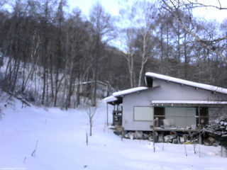 長野県菅平高原 ゆたか山荘 西側(坂上) 2026/01/21 10:30