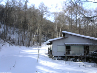 長野県菅平高原 ゆたか山荘 西側(坂上) 2026/01/21 13:45