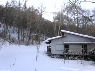 長野県菅平高原 ゆたか山荘 西側(坂上) 2026/01/21 14:15