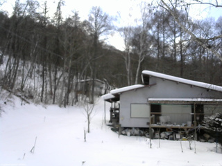 長野県菅平高原 ゆたか山荘 西側(坂上) 2026/01/21 15:15