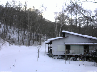 長野県菅平高原 ゆたか山荘 西側(坂上) 2026/01/21 15:45