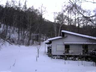 長野県菅平高原 ゆたか山荘 西側(坂上) 2026/01/21 17:00