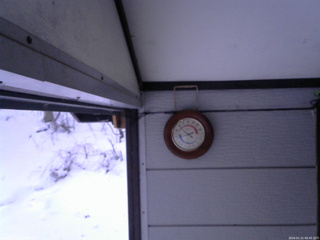 長野県菅平高原 ゆたか山荘 温度計 2026/01/21 06:45