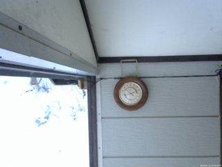 長野県菅平高原 ゆたか山荘 温度計 2026/01/21 07:45