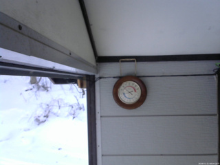 長野県菅平高原 ゆたか山荘 温度計 2026/01/21 08:00