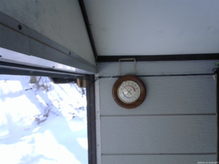 長野県菅平高原 ゆたか山荘 温度計 2026/01/21 10:00