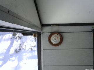 長野県菅平高原 ゆたか山荘 温度計 2026/01/21 11:00