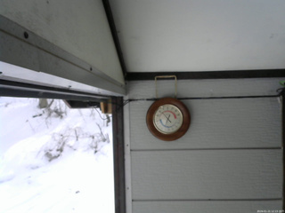 長野県菅平高原 ゆたか山荘 温度計 2026/01/21 12:15