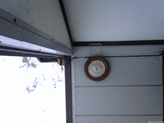 長野県菅平高原 ゆたか山荘 温度計 2026/01/21 14:15