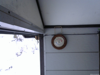 長野県菅平高原 ゆたか山荘 温度計 2026/01/21 16:00