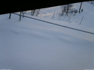 長野県菅平高原 ゆたか山荘 駐車場 2026/01/21 07:15