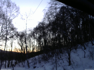 長野県菅平高原 ゆたか山荘 東側上空 2026/01/21 06:45