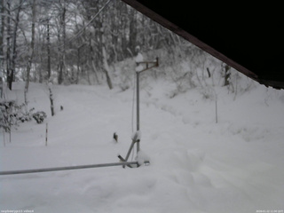 長野県菅平高原 ゆたか山荘 東側(坂下) 2026/01/22 11:00