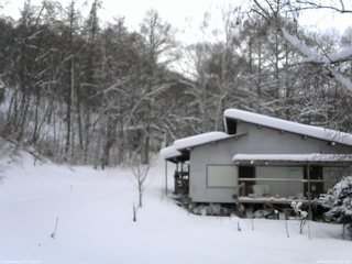 長野県菅平高原 ゆたか山荘 西側(坂上) 2026/01/22 14:30