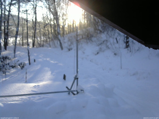 長野県菅平高原 ゆたか山荘 東側(坂下) 2026/01/23 07:15