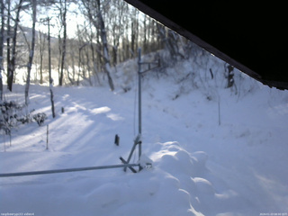 長野県菅平高原 ゆたか山荘 東側(坂下) 2026/01/23 08:00