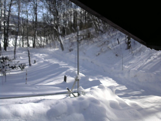長野県菅平高原 ゆたか山荘 東側(坂下) 2026/01/23 11:30