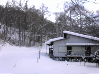 長野県菅平高原 ゆたか山荘 西側(坂上) 2026/01/23 15:30