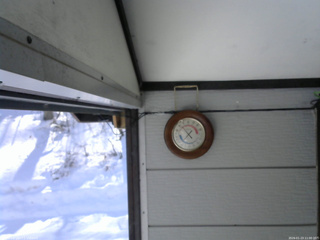 長野県菅平高原 ゆたか山荘 温度計 2026/01/23 11:00