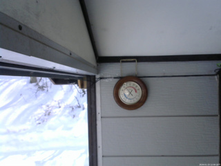 長野県菅平高原 ゆたか山荘 温度計 2026/01/23 12:00