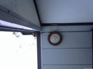 長野県菅平高原 ゆたか山荘 温度計 2026/01/23 15:30