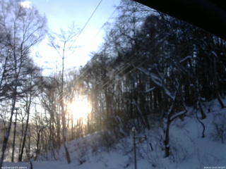 長野県菅平高原 ゆたか山荘 東側上空 2026/01/23 07:30
