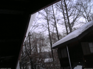 長野県菅平高原 ゆたか山荘 北側 2026/01/24 06:45