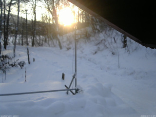 長野県菅平高原 ゆたか山荘 東側(坂下) 2026/01/24 07:15