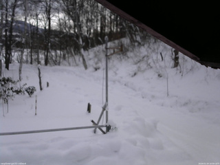 長野県菅平高原 ゆたか山荘 東側(坂下) 2026/01/24 10:00