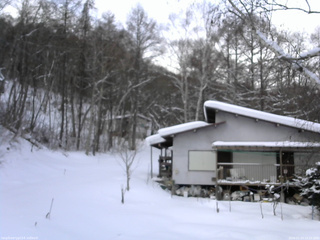 長野県菅平高原 ゆたか山荘 西側(坂上) 2026/01/24 10:15