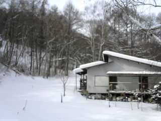 長野県菅平高原 ゆたか山荘 西側(坂上) 2026/01/24 10:30