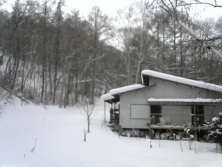 長野県菅平高原 ゆたか山荘 西側(坂上) 2026/01/24 14:00