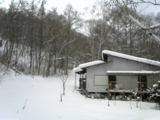 長野県菅平高原 ゆたか山荘 西側(坂上) 2026/01/24 14:30