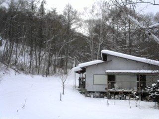 長野県菅平高原 ゆたか山荘 西側(坂上) 2026/01/24 14:45