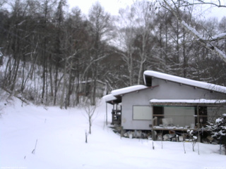 長野県菅平高原 ゆたか山荘 西側(坂上) 2026/01/24 16:30