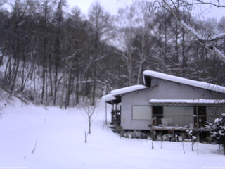 長野県菅平高原 ゆたか山荘 西側(坂上) 2026/01/24 16:45