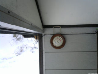 長野県菅平高原 ゆたか山荘 温度計 2026/01/24 09:00